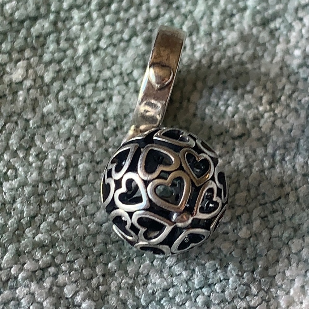 Openwork Heart Ball